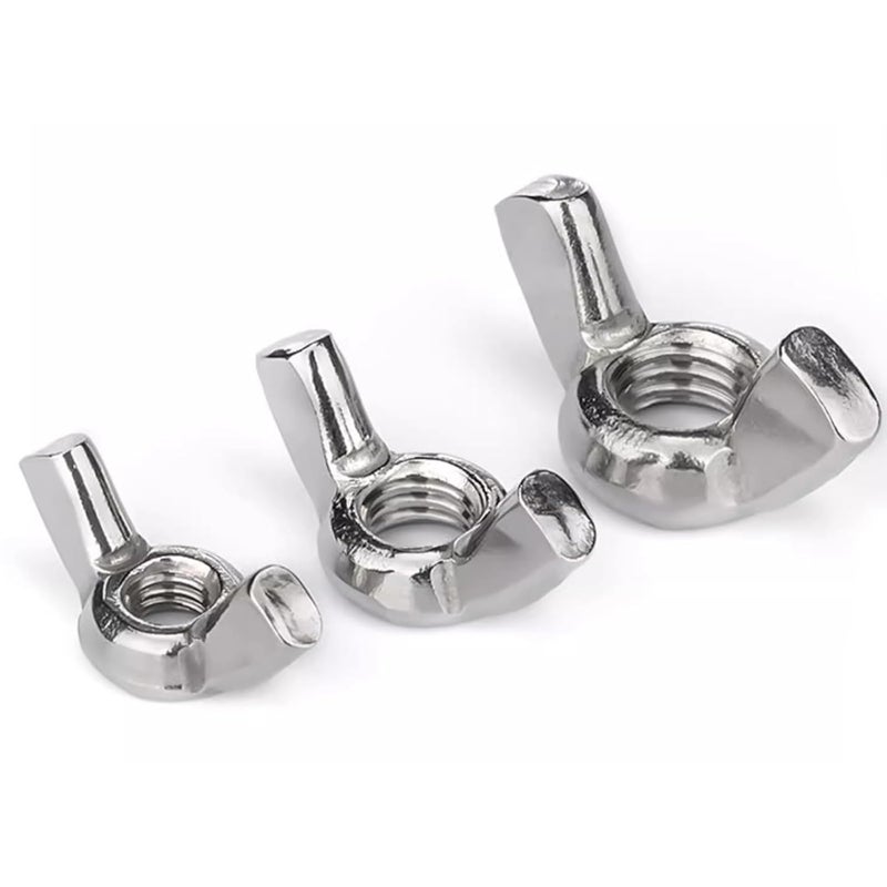 sotoolstop Store 3/8"-16 Wing Nuts,Stainless Steel 18-8(304) Wing Nuts, 10Pcs-Pack - Image 3